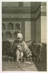 الفلكي ، من المجلد الثاني الأزياء وصور بورتريه "وصف مصر" ، نقش بواسطة حانة إتيان فريدريك لينون (1779-1833). تحت أوامر نابليون 1822
