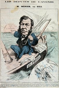 إميل جوستين مينير (1826-1881) (ليثو ملون) بواسطة أندرو جيل