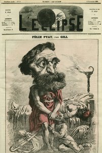 فيليكس بيات (1810-1889) ، محامٍ فرنسي ، كاتب وسياسي. الغلاف في "L
