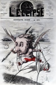 جوستاف دوريه. رسام ورسام فرنسي (1832 إلى 1883). كارتون DeGill. الكسوف. بواسطة أندرو جيل
