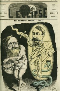 لو باراديس بيردو ، كليمان دوفرنوا / آدم (1836-1879) جنة الصيد بقلم فيتو / لانج. غلاف في “L