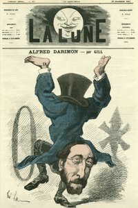 صورة لألفريد داريمون (1819-1902) ، سياسي فرنسي. كارتون جيل ، في "لا لون" ، 28 ديسمبر بواسطة أندرو جيل