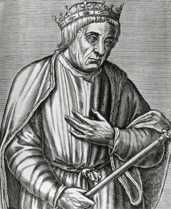 صورة لكاسيمير الثالث ، ملك بولندا ، المعروف باسم العظيم (1310-1370) ، نقش من Les Vrais pourtraits et Lives des Hommes بواسطة أندريه ثيفت