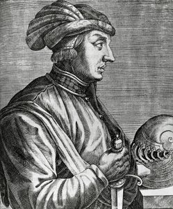 صورة لكاستروشيو كاستراكاني (حوالي 1281-1328) ، لورد لوكا ، نقش من اللوحات الحقيقية وحياة الرجال اللامعين بواسطة أندريه ثيفت