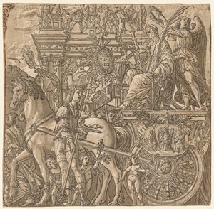 انتصار يوليوس قيصر: قيصر المظفرة ، 1593-99. بواسطة أندريا أندريني