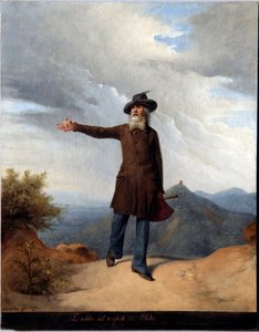 وداع المنفى. مع إجبار جوزيبي مازيني على النفي في سويسرا عام 1831 (صورة بواسطة أندريا غاستالدي