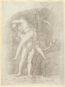 هرقل في Antaeus الإله الذي لا يقهر هرقل (العنوان على الكائن)