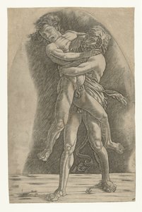 هرقل يتصارع مع Antaeus