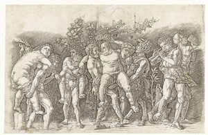 التقى Bacchanal مع Silenus بواسطة أندريا مانتيجنا