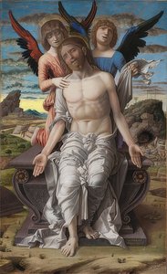 المسيح كرجل الألم. 1495-1500 بواسطة أندريا مانتيجنا
