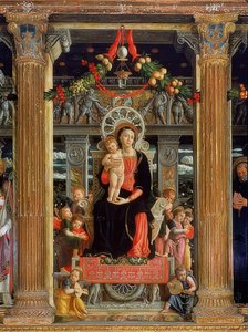 سان زينو مذبح. اللوحة الوسطى. 1457-1460 بواسطة أندريا مانتيجنا