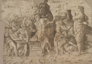 قبر المسيح ، كاليفورنيا. 1465-1475. بواسطة أندريا مانتيجنا