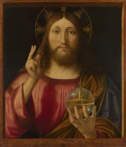 المخلص للعالم (سالفاتور موندي). 1519 بواسطة أندريا بريفيتال