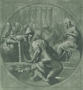 المسيح يربك الأطباء ، 1750-70. بواسطة أندريا سكاتشي
