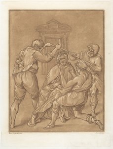توج المسيح بالأشواك بواسطة Andrea Scacciati after Bartolomeo Cesi