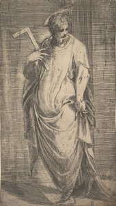 القديس يعقوب الصغرى من المسيح والرسل ، كاليفورنيا. 1548-50. بواسطة أندريا شيافوني