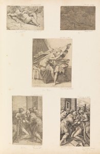 النوم كيوبيد ، عودة الابن الضال ، كاليفورنيا. 1536-40. بواسطة أندريا شيافوني