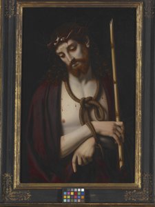 Ecce Homo (زيت على خشب) بواسطة أندريا سولاريو
