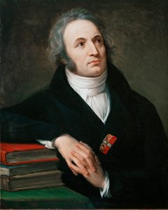 صورة للشاعر فينسينزو مونتي (1754-1828) لوحة لأندريا أبياني (1754-1817) 1809 المتحف الوطني للفن الحديث ، روما
