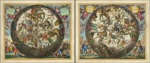Haemisphaerium Stellatum Stellatum Boreale Cum Aequali Sphaerarum Proportione - Haemisphaerium Stellatum Australe Cum Aequali Sphaerarum Proportione بواسطة أندرو سيلاريوس