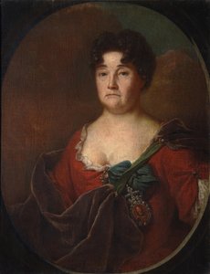 صورة للكونتيسة أناستازيا بتروفنا غوليتسينا 1665-1729 ، ني بروزوروفسكايا ، 1728 بواسطة أندريه ماتفييفيتش ماتفييف