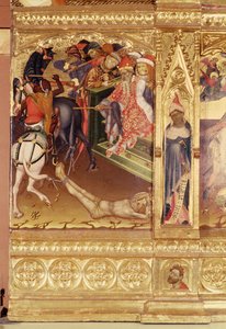 سانت جورج المذبح ، فالنسيا ، ج 1420 (درجة الحرارة والذهب على لوحة الصنوبر) بواسطة أندريس ماركال دي ساس