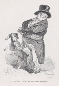 المالك من مشاهد من الحياة الخاصة والعامة للحيوانات ، كاليفورنيا. 1837-47. بواسطة أندرو بست ليلوار