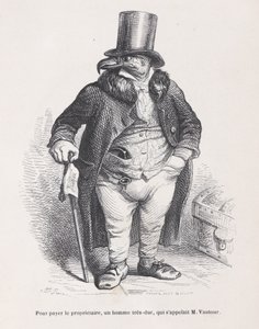 أن يدفع للمالك ، وهو رجل قاسٍ للغاية ، واسمه M. Vautour من مشاهد من ر ... ، كاليفورنيا. 1837-47. بواسطة أندرو بست ليلوار