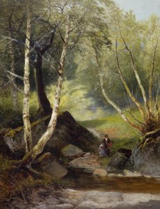 بين أشجار البتولا بواسطة أندرو برانديش هولت