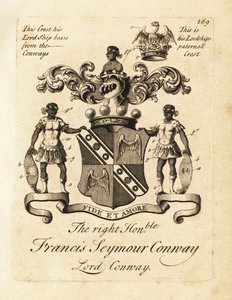 Coat of arms of the Right Honourable Francis Seymour Conway, Lord Conway