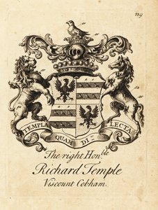 Coat of arms of the Right Honourable Richard Temple بواسطة أندرو جونستون