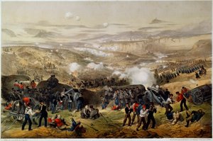 معركة إنكرمان في 5 نوفمبر 1854 ، 1855. بواسطة أندرو ماكلور
