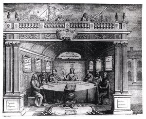 الفلكيون العظماء ، من "Prodomus Astronomiae" بقلم يوهانس هيفيليوس (1611-87) المنشور في غدانسك ، 1690 بواسطة Andrzej Stech