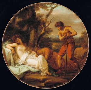 Cymon و Iphigenia ، ج. 1780 بواسطة أنجليكا كوفمان