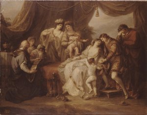 المسموم إليانور ، 1782 بواسطة أنجليكا كوفمان