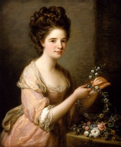 صورة إليانور ، كونتيسة لودرديل ، 1780-181 (زيت على قماش) بواسطة أنجليكا كوفمان