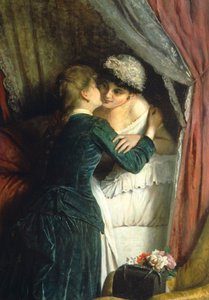يوم الاسم لأنجيلو رومانيولي (1840 بعد 1897) ، زيت على قماش بواسطة أنجيلو رومانيولي
