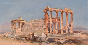 Erechtheion ، أثينا (لون ليثو)