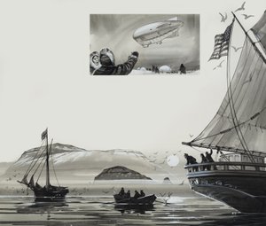 رولد أموندسن (1872-1928) (غواش على ورق) بواسطة أنجوس ماكبرايد