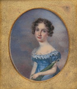 سارة آن بيك ، كاليفورنيا. 1818. بواسطة آنا كلايبول بيل