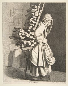 بائع الحطب المجمع ، 1746. بواسطة آن كلود فيليب دي كايلس