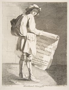 بائع صور ، 1738. بواسطة آن كلود فيليب دي كايلس