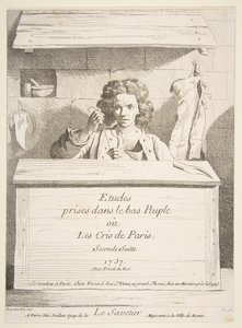 الإسكافي ، 1737. بواسطة آن كلود فيليب دي كايلس