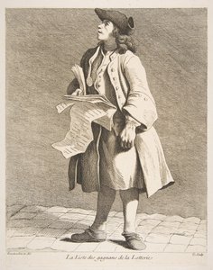 قراءة الفائزين في اليانصيب ، 1746. بواسطة آن كلود فيليب دي كايلس