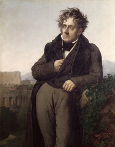 صورة لفرنسوا رينيه (1768-1848) Viscount of Chateaubriand ، c.1811 (انظر أيضًا 75712)