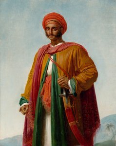 دراسة لصورة هندي ، ج 1807 بواسطة آن لويس جيروديت دي رويسي تريوسون