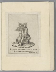 المسيح على الحجر البارد العاطفة الصغيرة (عنوان المسلسل) Passio Christi Ab Alberto Durer Nurenburgensi Effigiata (عنوان السلسلة على الكائن) بواسطة مجهول