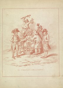 لجنة الصحة ، 1795 Il Comitato della Sanita (العنوان على الكائن) Hollandia Regenerata (نسخة إيطالية) (عنوان السلسلة) بواسطة جيمس جيلراي (ربما)