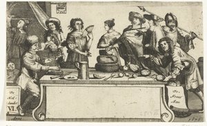من فرانسمان وهولاندر ، 1673 فرانس مان هولاندر / لو فرانسوا لهولاندوا (العنوان على الجسم) بواسطة مجهول (ربما)