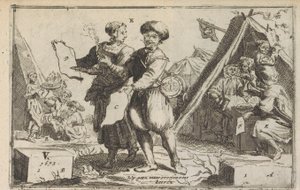 الباتافيون الشجعان ، 1673 The Brave Bataviers / Le vaillans Bataviers (العنوان على الكائن) بواسطة مجهول (ربما)